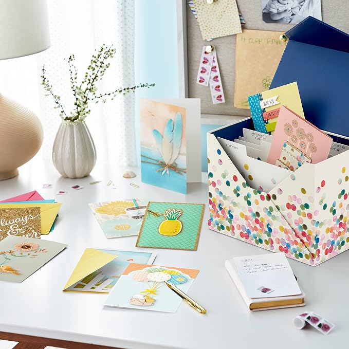 Hallmark All Occasion Boxed Greeting Card Set (24 cards) + Hallmark Birthday Card Assortment (20 cards)