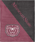 Northwest NCAA Silk Touch Throw Blanket, Ultra Soft Plush Polyester, Lightweight Warm Decorative Fan Gift, 46 x 60 in
