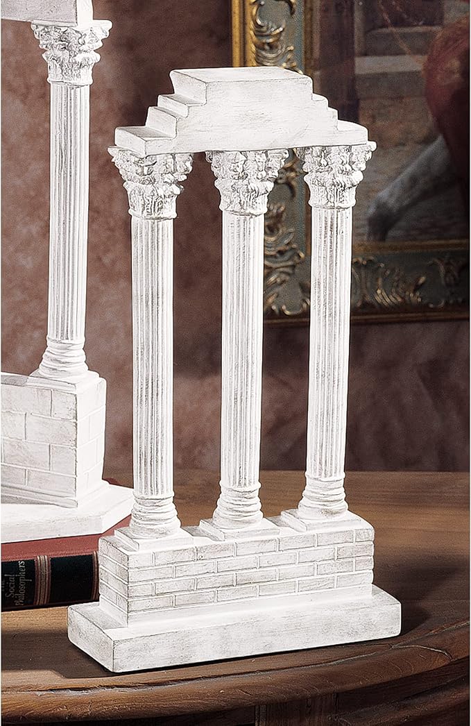 Design Toscano Temple of Castor and Pollux Column (Straight)