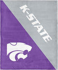 Northwest NCAA Silk Touch Throw Blanket, Ultra Soft Plush Polyester, Lightweight Warm Decorative Fan Gift, 46 x 60 in