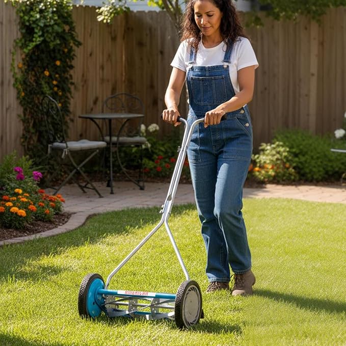 American Lawn Mower 2605-16 16-Inch 5-Blade Reel Lawn Mower with Cover
