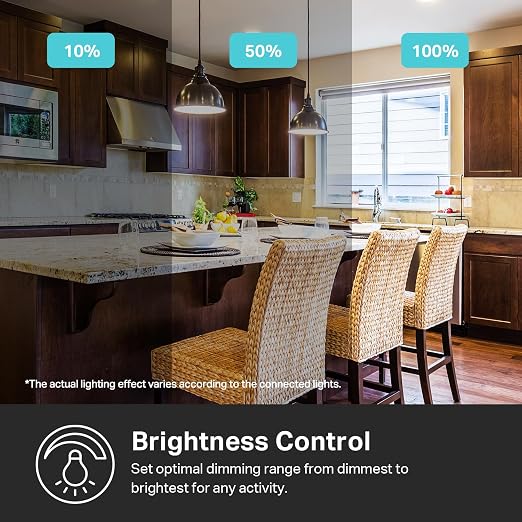 Kasa Smart Dimmer Switch HS220P3, Single Pole, Needs Neutral Wire, 2.4GHz Wi-Fi Light Switch Works with Alexa and Google Home, UL Certified,, No Hub Required, 3-Pack