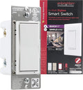 Enbrighten Zigbee Smart Light Switch, QuickFit & SimpleWire, Pairs Directly with Echo Show 10, Echo Studio