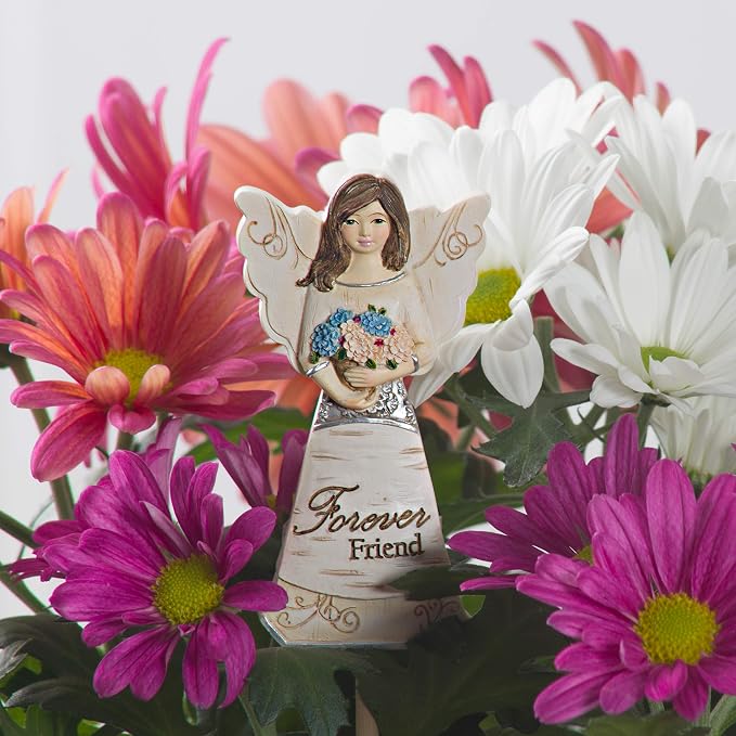Pavilion Gift Company 82359 Forever Friend Angel Decorative Floral Pick