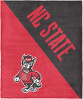 Northwest NCAA Silk Touch Throw Blanket, Ultra Soft Plush Polyester, Lightweight Warm Decorative Fan Gift, 46 x 60 in