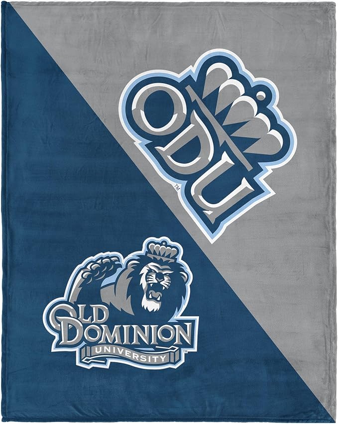 Northwest NCAA Silk Touch Throw Blanket, Ultra Soft Plush Polyester, Lightweight Warm Decorative Fan Gift, 46 x 60 in