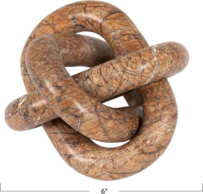 Bloomingville Marble Chain Link, Brown