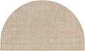 Unique Loom Collection Casual Transitional Solid Heathered Indoor/Outdoor Flatweave Area Rug (2' 2" x 3' 7" Hearth, Beige/Ivory)
