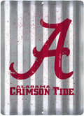 Rico Industries NCAA 12" X 16" Tin Metal Roof Sign