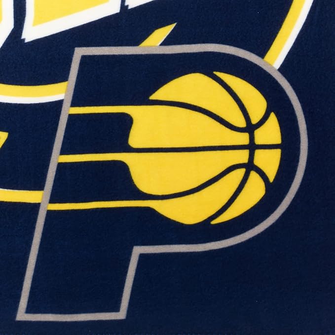 Northwest NBA Indiana Pacers Unisex-Adult Fleece Throw Blanket, 50" x 60", Campaign