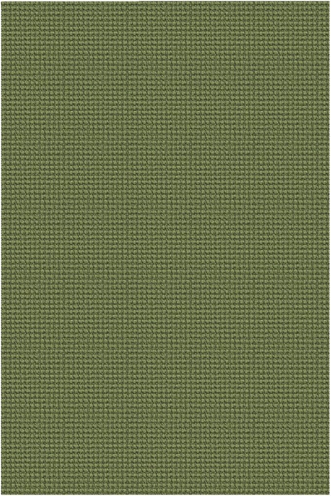 IOHOUZE Washable Area Rug 3x5 Non Slip Rubber Backed Woven Rugs for Entryway Rugs Indoor Outdoor Doormat Throw Rug Floor Carpet for Entrance Kitchen Front Door, Olive Green/Earthy Green