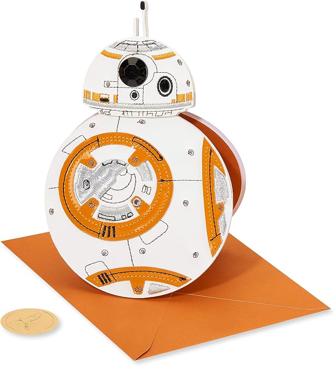 Papyrus Star Wars Birthday Card (BB-Birthday)