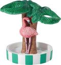 Avanti Linens - Toothbrush Holder, Durable Countertop Accessories, Stylish Bath Decor (Flamingo Paradise Collection)