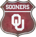 Rico Industries NCAA Rustic 11.5" Metal Route Sign Home Décor/Dorm Room