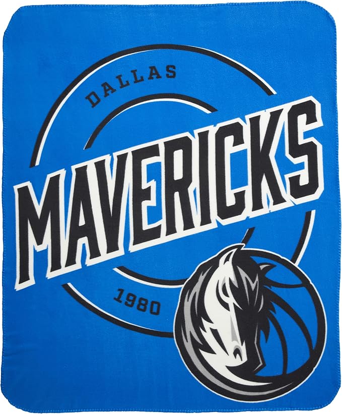 Northwest NBA Dallas Mavericks Unisex-Adult Fleece Throw Blanket, 50" x 60", Campaign