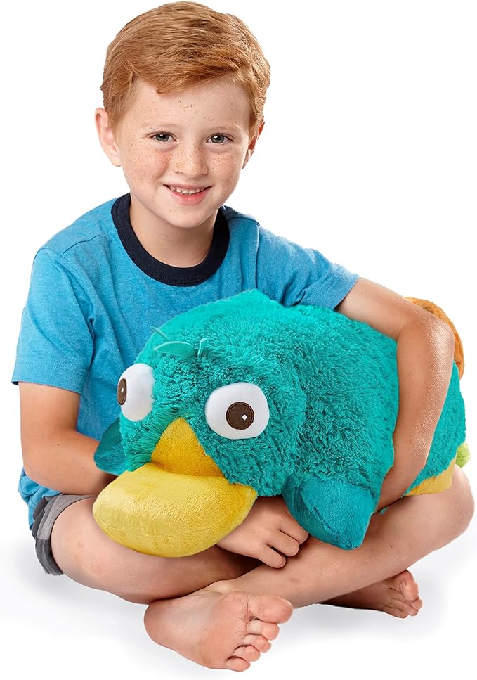 My Pillow Pets Authentic Disney Perry Folding Plush Pillow, 18-Inch, Large