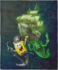Spongebob Squarepants Search for Squarepants Silk Touch Throw Blanket, Soft Plush Bed & Couch Cover, 50 x 60 Inches