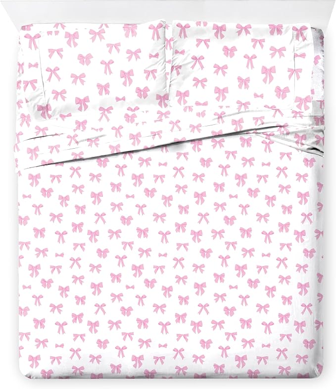 Trend Collector Cowgirl Queen Comforter Set 7 Piece Kids Bedding, Pink | Bed in a Bag, Comforter Sheets Shams Pillowcases, Soft Microfiber, Easy Care Machine Washable, Girls Gift