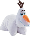 Pillow Pets Disney Frozen Olaf, 16" Plush Toy | Soft Plush Pillow Companion, Unfastens into a Cozy Pillow at Night, Machine Washable, BPA and Phthalates Free