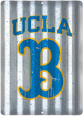 Rico Industries NCAA 12" X 16" Tin Metal Roof Sign