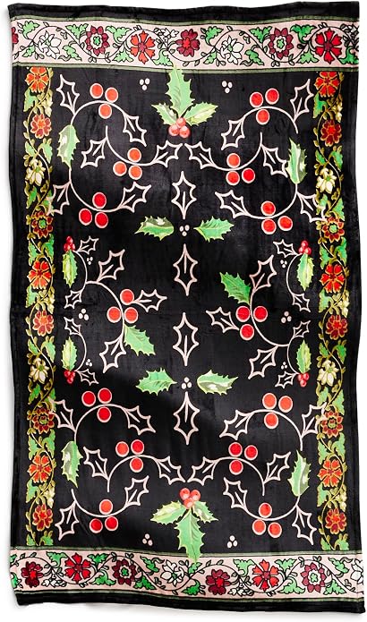 Vera Bradley Women's Fleece Throw Blanket – Soft Plush Blanket for Couch, Bedroom & Home Décor