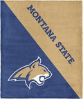 Northwest NCAA Silk Touch Throw Blanket, Ultra Soft Plush Polyester, Lightweight Warm Decorative Fan Gift, 46 x 60 in