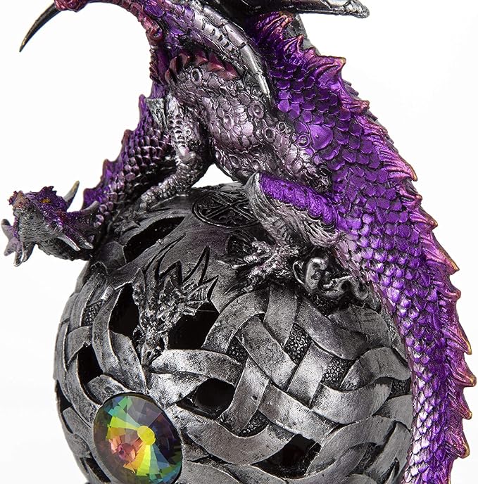 George S. Chen Imports LED Dragon Home Decor Statue Figurine Unique Gifts