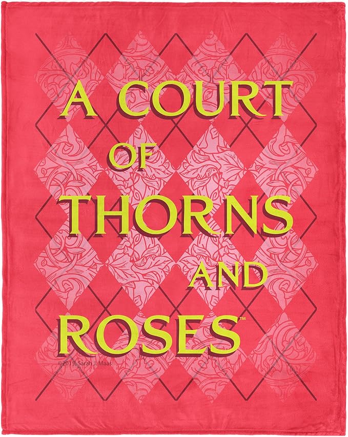 Northwest Sarah J. Maas A Court of Thorns and Roses Silk Touch Throw Blanket, 46 x 60 in