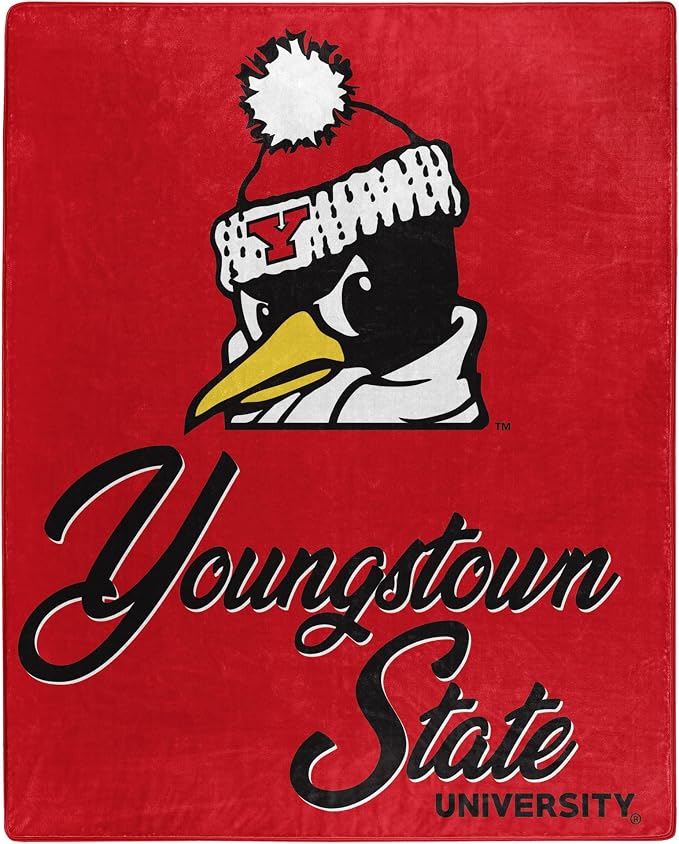 Northwest NCAA Unisex-Adult Raschel Throw Blanket