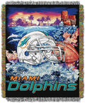 Northwest NFL Woven Tapestry Wall Hanging, 48 x 60 Inches, Officially Licensed, Decorative Fringes