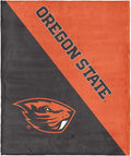 Northwest NCAA Silk Touch Throw Blanket, Ultra Soft Plush Polyester, Lightweight Warm Decorative Fan Gift, 46 x 60 in