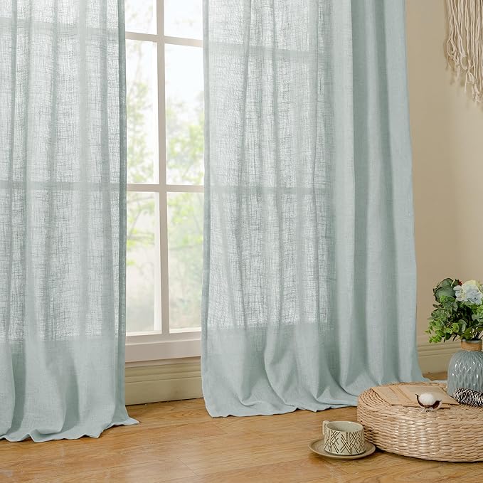LAMIT Linen Blended Curtains 72 inch - Image 9