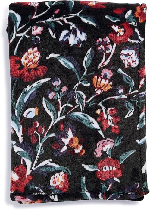Vera Bradley Women's Fleece Throw Blanket – Soft Plush Blanket for Couch, Bedroom & Home Décor
