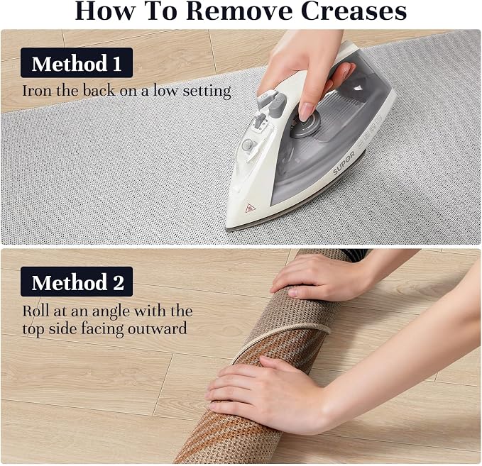EDIMENS 3x5 Outdoor Rugs Easy Jute Porch Patio Rug Front Door Mat Entryway | Washable Non-Slip Geometric Rugs for Entryway Indoor Outdoor Farmhouse Rug Modern Carpet Area Rug for Living Room Kitchen