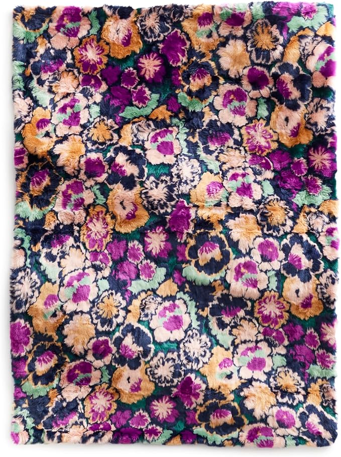 Vera Bradley Women's Faux Fur Throw Blanket