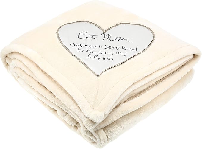 Pavilion Gift Company - Cat Mom Gift Soft Royal Plush Blanket 50x60 Inch