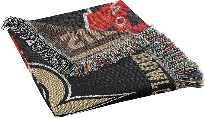 Northwest NFL Woven Tapestry Wall Hanging, 48 x 60 Inches, Officially Licensed, Decorative Fringes