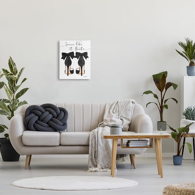 Stupell Industries Some Like It Haute Black Pumps Heels | Stupell Industries · By Amanda Greenwood · Ready to hang · Fashion decor for home or office · Made in USA