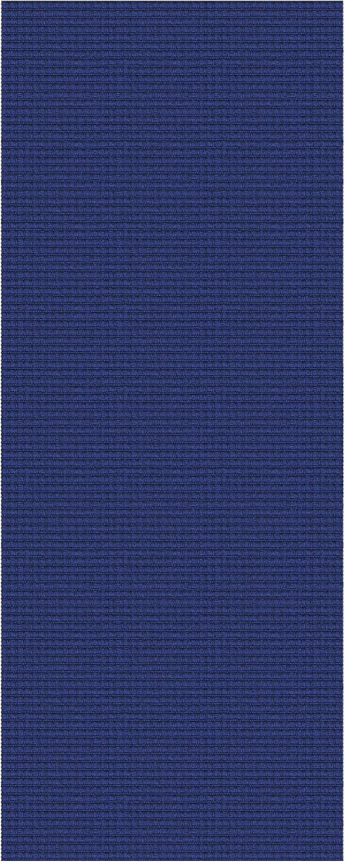 IOHOUZE Washable Runner Rug 2x5 Non Slip Runners for Hallways Entryway Runner Indoor, Kitchen Throw Rug Woven Cotton Floor Carpet for Hall Entrance Bedroom, Royal Blue/Navy