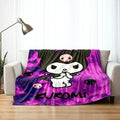 Franco Kuromi Bedding Super Soft Cozy Blanket, 62 in x 90 in, Kawaii Collectible Gift (Officially Licensed Product)