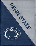 Northwest NCAA Silk Touch Throw Blanket, Ultra Soft Plush Polyester, Lightweight Warm Decorative Fan Gift, 46 x 60 in
