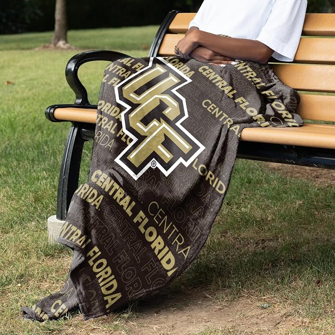 Logo Brands NCAA Classic Fleece Throw Blanket -50” x 60” Ultra-Soft Game Day Blanket with Bold Team Colors & Logo – Cozy College Team Bedding for Fans & Alumni