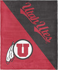Northwest NCAA Silk Touch Throw Blanket, Ultra Soft Plush Polyester, Lightweight Warm Decorative Fan Gift, 46 x 60 in