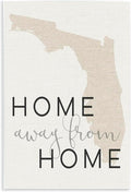 Stupell Industries 'Home Sweet Florida Typography ', Wall Plaque Art, 10 x 15 Inches, Easy to Hang and Sturdy, Made in USA, by Lil' Rue | Stupell Industries | 10 x 15 Inches, Easy to Hang and Sturdy, Made in USA, by Lil' Rue