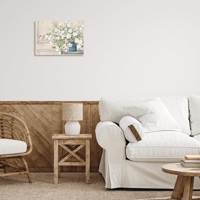 Geranium Tabletop Country, 13 x 19 Inch Mounted Print on Wall Plaque | Stupell Industries · By Julia Purinton · Ready to hang · Hand finished · Made in USA