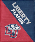 Northwest NCAA Silk Touch Throw Blanket, Ultra Soft Plush Polyester, Lightweight Warm Decorative Fan Gift, 46 x 60 in