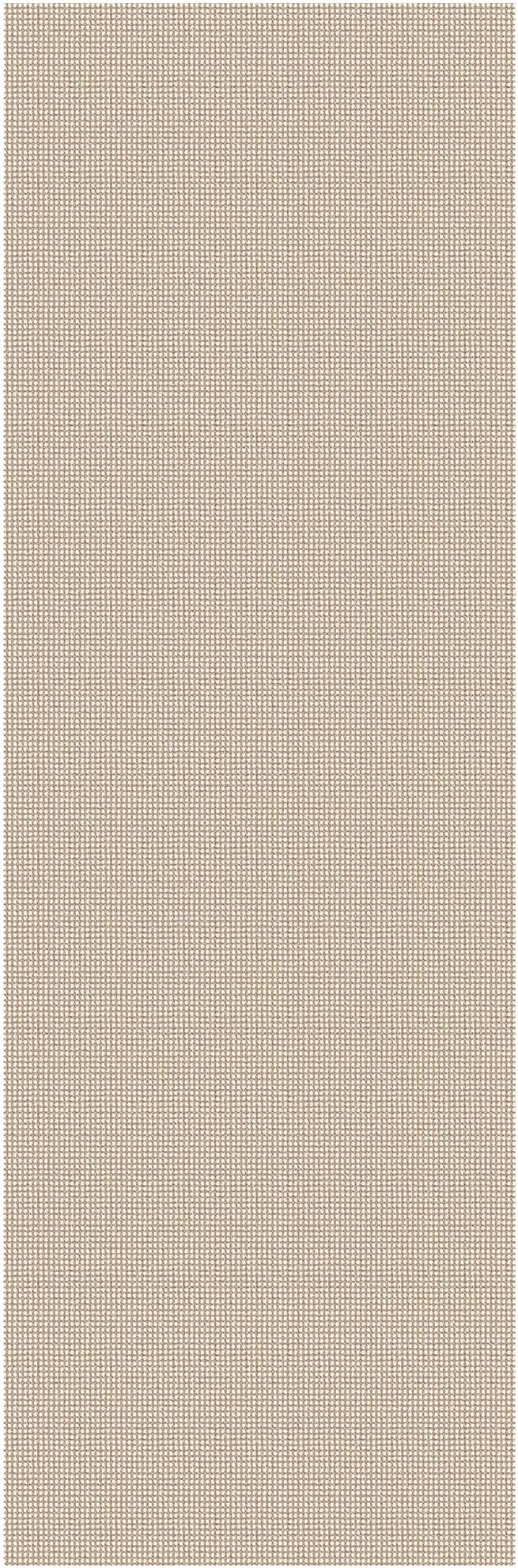 IOHOUZE Washable Runner Rug 2.6x8 Non Slip Rubber Backed Wide Hallway Runner Entryway Runner Indoor, Kitchen Rugs Woven Cotton Floor Carpet for Hall Entrance Bedroom, Cream/Beige