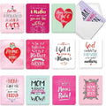 The Best Card Company 36 Assorted Mother's Day Notecards Bulk Box Set 4 x 5.12 Inch w/Envelopes (12 Designs, 3 Each) Greeting Card Pack for Daughter, Girlfriends - Mom Notes AM3138MDG-B3x12
