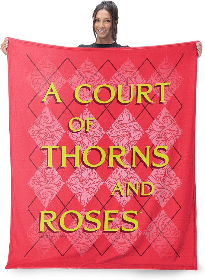 Northwest Sarah J. Maas A Court of Thorns and Roses Silk Touch Throw Blanket, 46 x 60 in