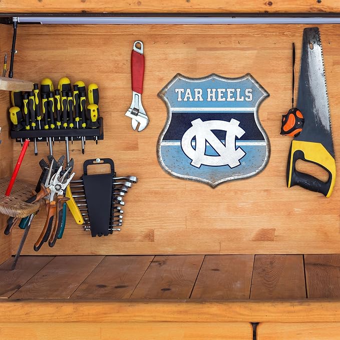 Rico Industries NCAA Rustic 11.5" Metal Route Sign Home Décor/Dorm Room